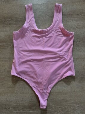 NUUDS Pink Bodysuit NWOT